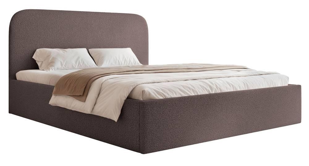 NADUVI Collection Bedframe Fia 160x200 bouclé met opbergvak