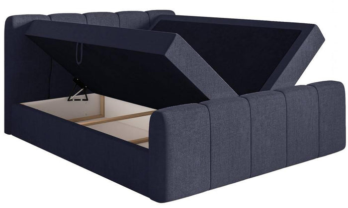 NADUVI Collection Boxspring Chloe 180x200 chenille met opbergruimte