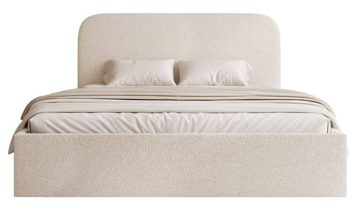 NADUVI Collection Bedframe Fia 160x200 bouclé met opbergvak