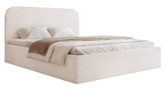 NADUVI Collection Bedframe Fia 180x200 chenille met opbergvak