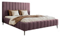 NADUVI Collection Bedframe Flores velvet 180x200 met opbergvak