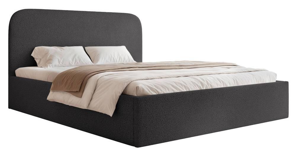 NADUVI Collection Bedframe Fia 140x200 bouclé met opbergvak