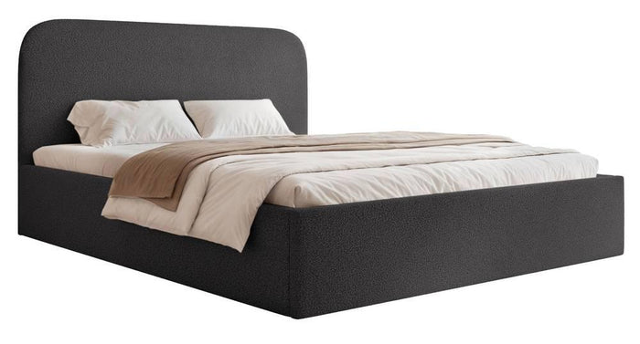 NADUVI Collection Bedframe Fia 140x200 bouclé met opbergvak