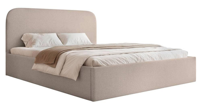 NADUVI Collection Bedframe Fia 140x200 chenille met opbergvak