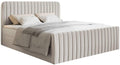 NADUVI Collection Boxspring Adrien chenille met opbergvak 140x200