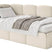NADUVI Collection Jeugdbed incl matras Chloe links bouclé 90x200 met