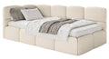 NADUVI Collection Jeugdbed incl matras Chloe links bouclé 90x200 met