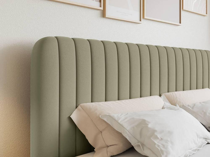 NADUVI Collection Boxspring Adrien chenille met opbergvak 160x200