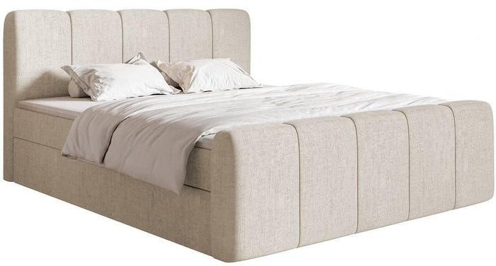 NADUVI Collection Boxspring Chloe 180x200 chenille met opbergruimte