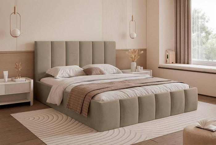 NADUVI Collection Bedframe Quinn met opbergvak 160x200