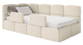 NADUVI Collection Jeugdbed incl matras Chloe links bouclé 90x200 met