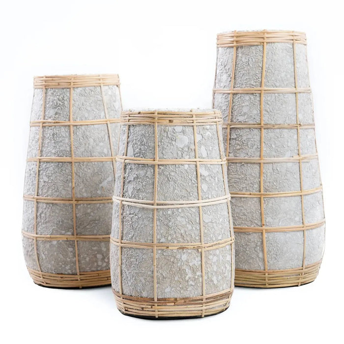 The Cutie Vase - Concrete Natural - L