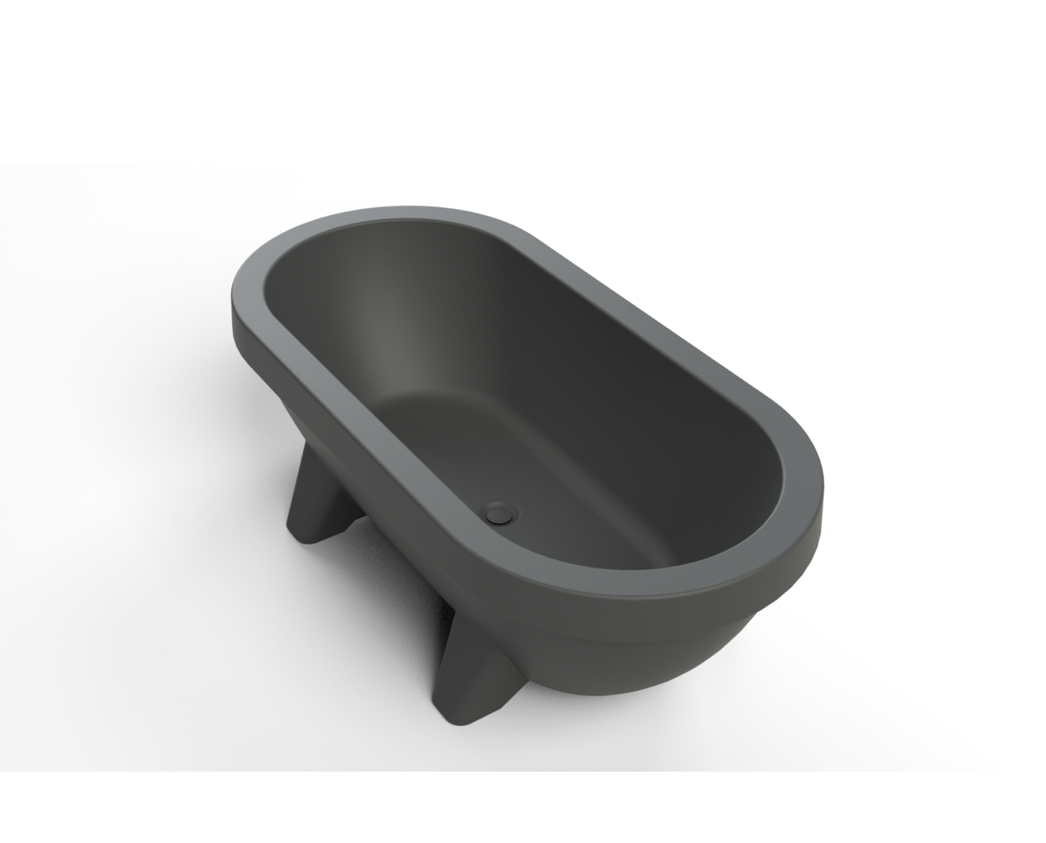 Chill-Dept. - Gardentub Lagoon Outdoor Badkuip Anthracite