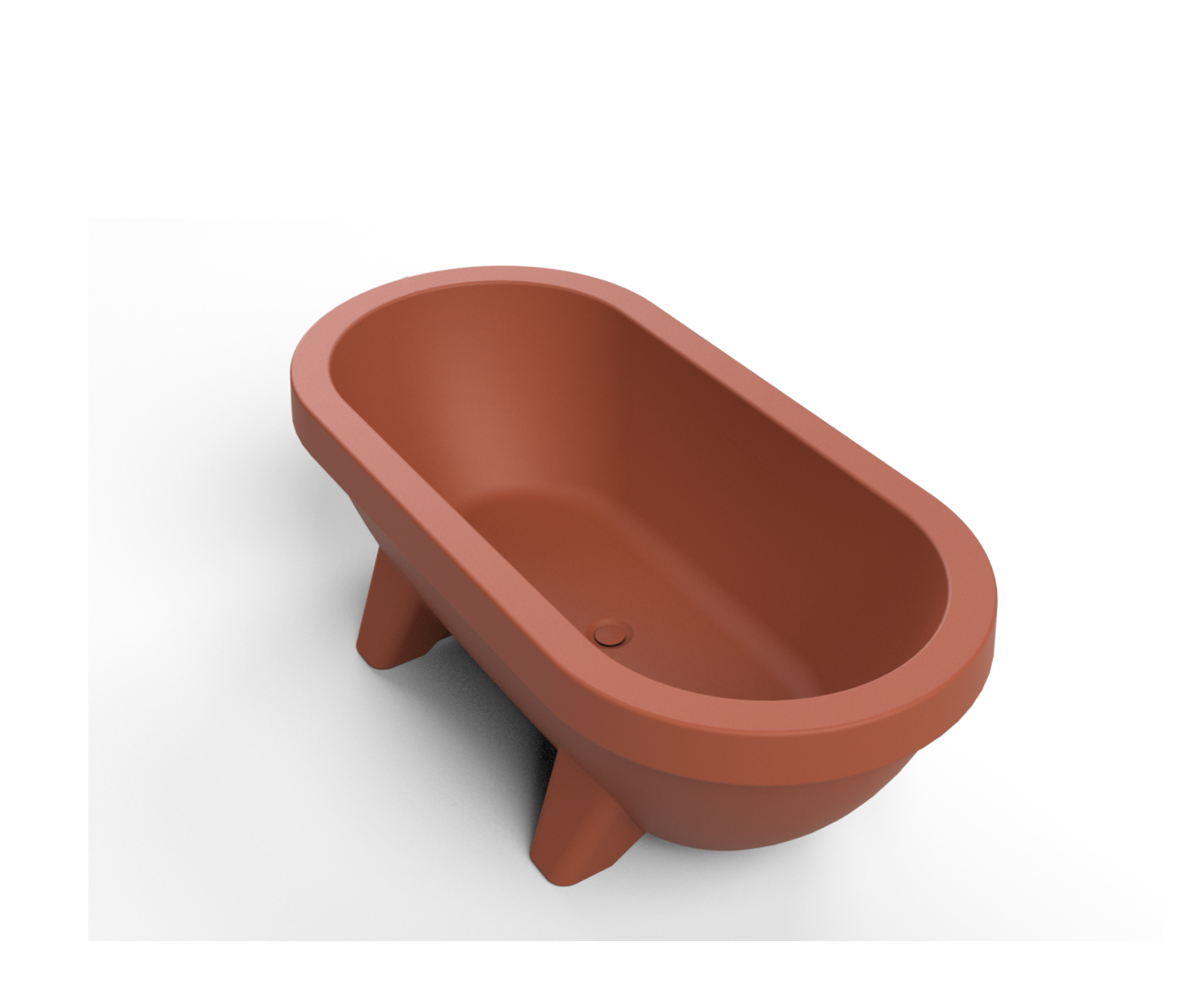 Chill-Dept. - Gardentub Lagoon Outdoor Badkuip Terracotta