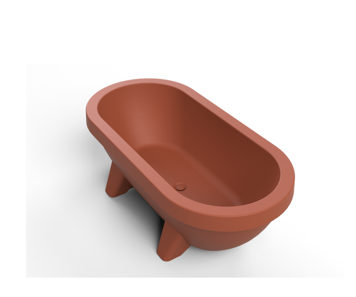 Chill-Dept. - Gardentub Lagoon Outdoor Badkuip Terracotta