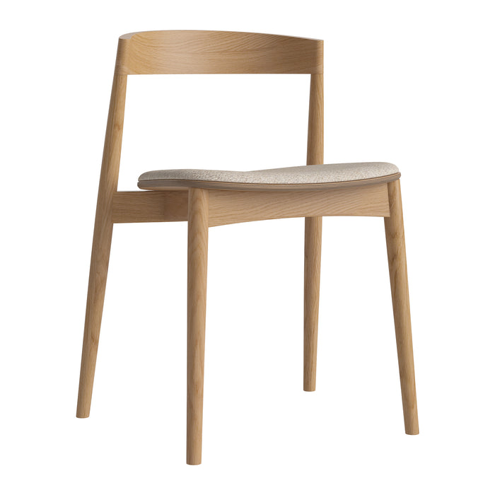 Bolia Kite Eetkamerstoel - Eiken - Beige