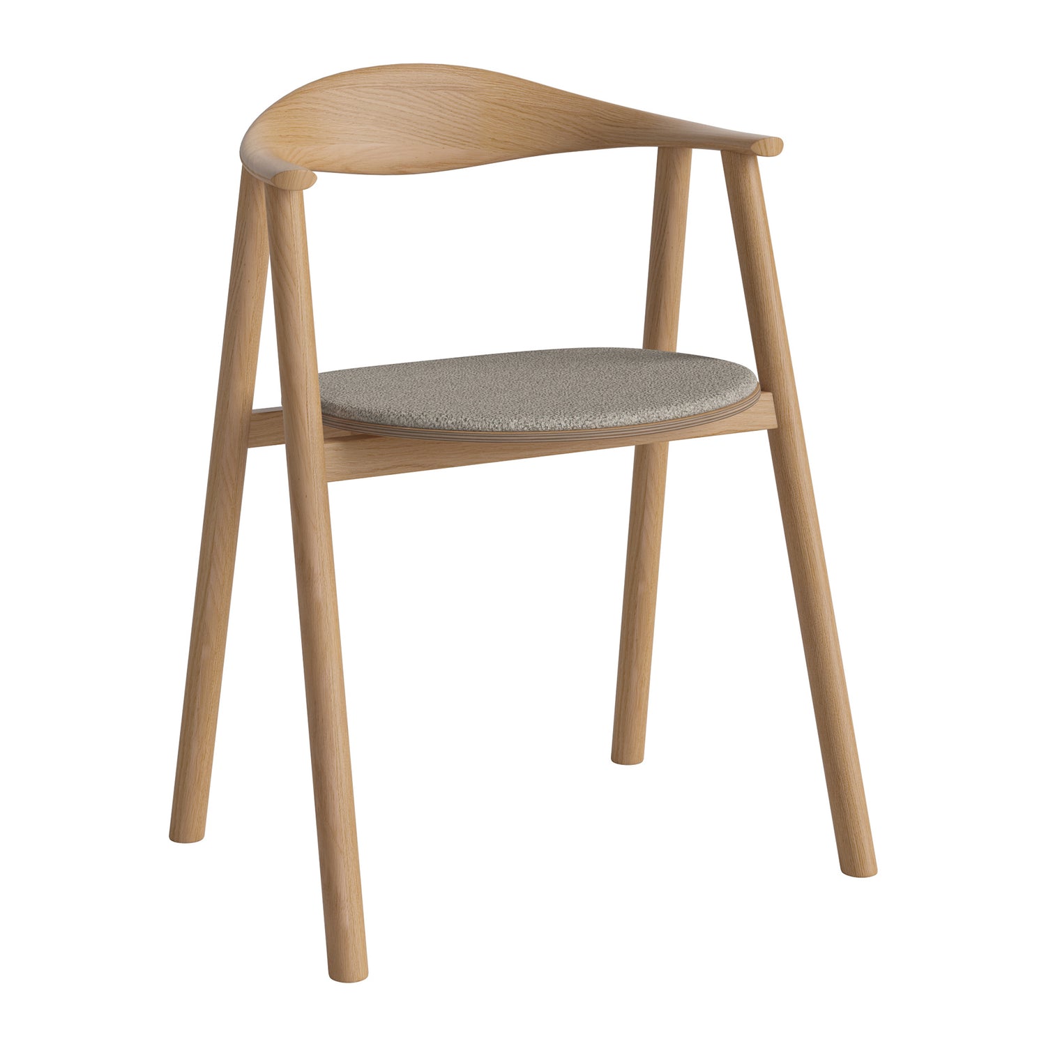 Bolia Swing Eetkamerstoel - Eiken - Sand