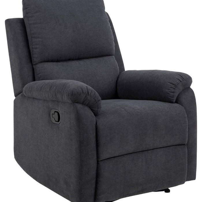Giga Living - Relaxfauteuil Ulsa Donkergrijs
