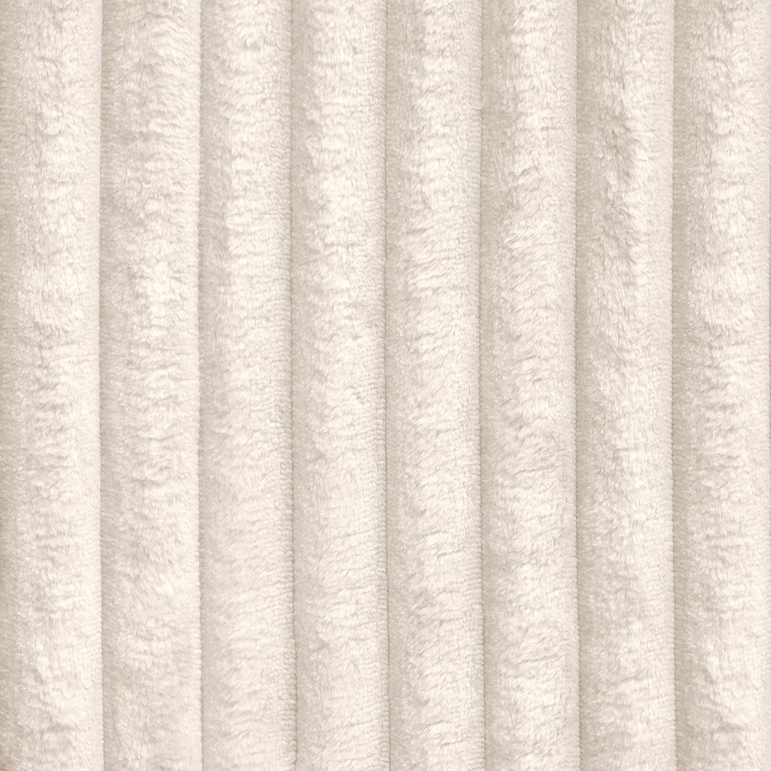 3-zits XXL-crème ribfluwelen bank 230cm