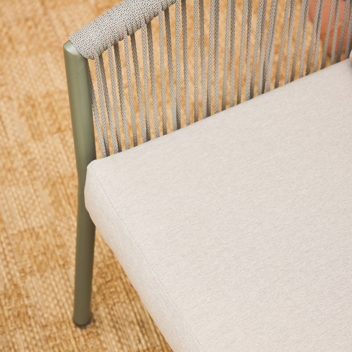 sweeek - Tuinset van staal en kunststof touwen, 4 plaatsen