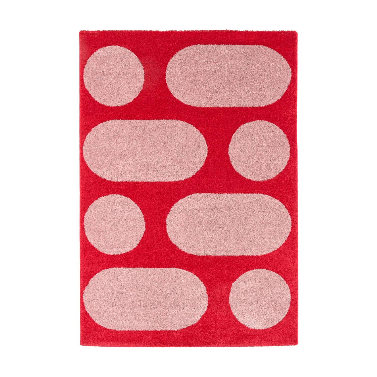 sweeek - Modern interieurtapijt, rood