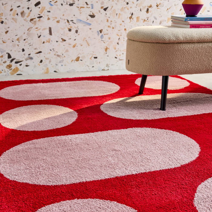 sweeek - Modern interieurtapijt, rood
