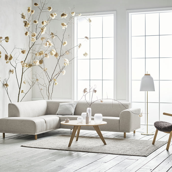 Bolia Braid Vloerkleed 70 x 140 cm - Light Grey