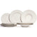Villeroy & Boch Serviesset Manufacture Rock - Wit - 12-delig | 4 personen - 4 dinerborden, 4 ontbijtborden en 4 pastaborden