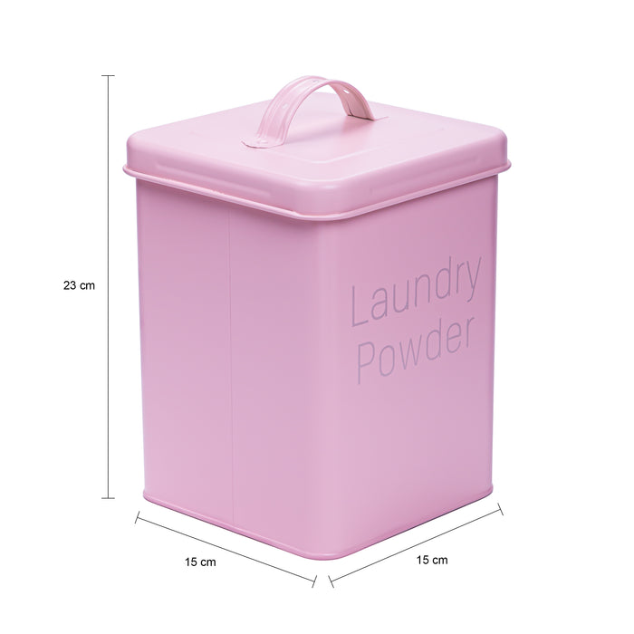 QUVIO Waspoeder box - Metaal - Roze