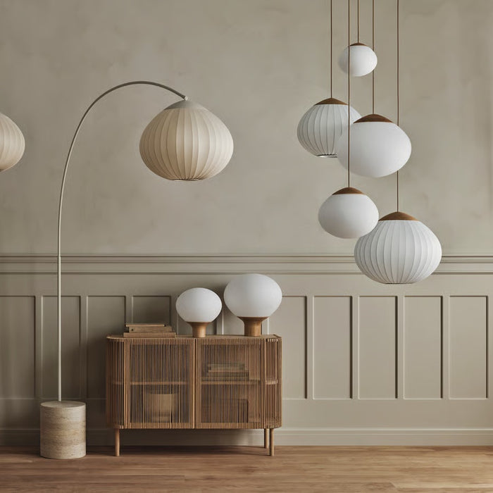 Bolia Acorn Hanglamp Ø 64 cm - Textiel - Donker Eiken