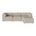 Bolia Angle 3-zitsbank met Chaise Longue Rechts - Dark Beige