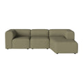 Bolia Angle 3-zitsbank met Chaise Longue Rechts - Green