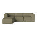 Bolia Angle 3-zitsbank met Chaise Longue Links - Green