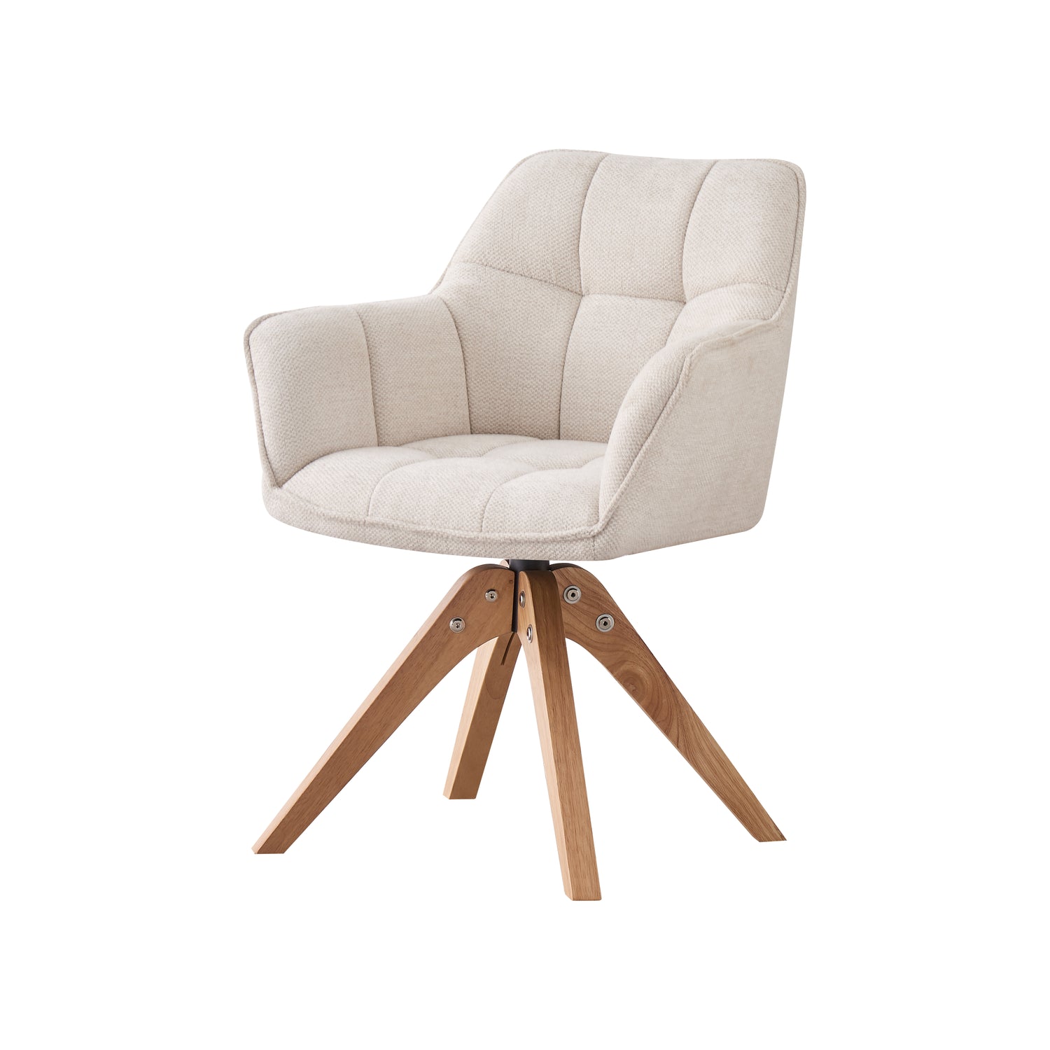 Stoel crème gemaakt van ijzer stabiel en robuust, hoge kwaliteit vakmanschap, comfortabel