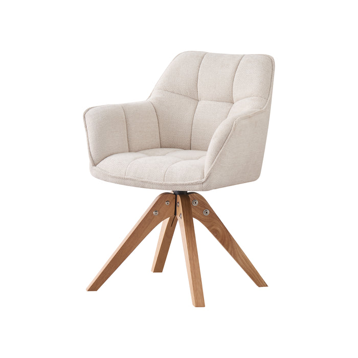 Stoel crème gemaakt van ijzer stabiel en robuust, hoge kwaliteit vakmanschap, comfortabel