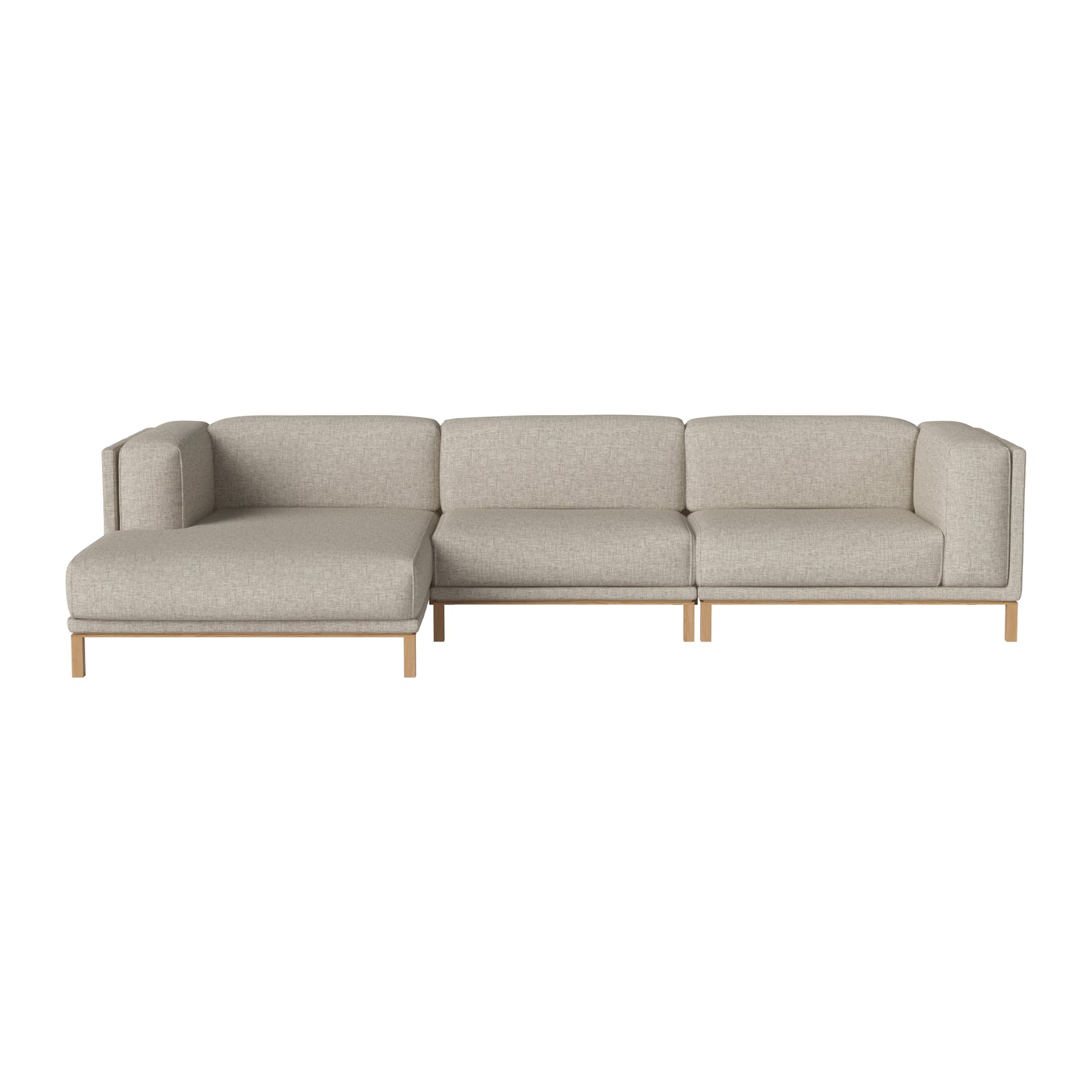 Bolia Cosy Hoekbank met Chaise Longue Links - Dark Beige