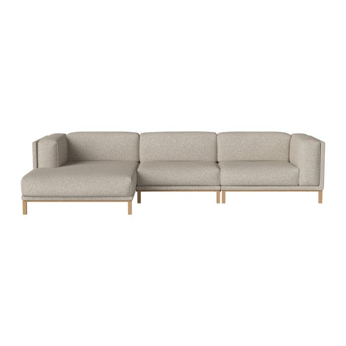 Bolia Cosy Hoekbank met Chaise Longue Links - Dark Beige