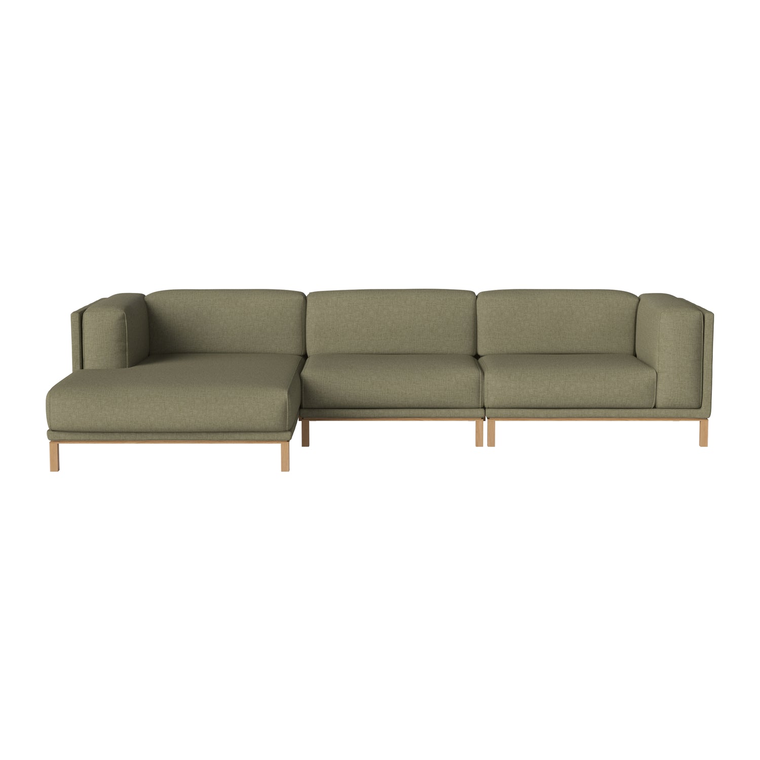 Bolia Cosy Hoekbank met Chaise Longue Links - Green