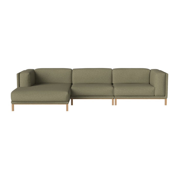 Bolia Cosy Hoekbank met Chaise Longue Links - Green