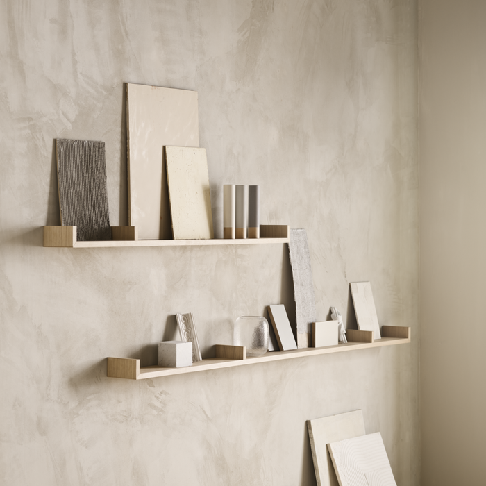 Bolia Display Wandplank B 157 cm - Symmetrisch - Eiken