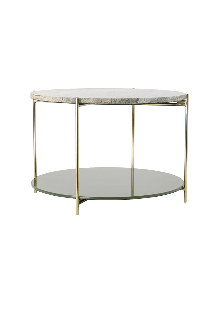 D - Light & Living - Salontafel BESUT - 67x67x45 - Groen