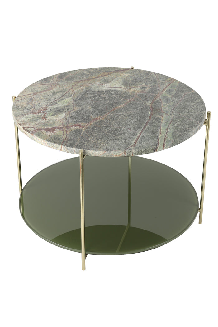 D - Light & Living - Salontafel BESUT - 67x67x45 - Groen