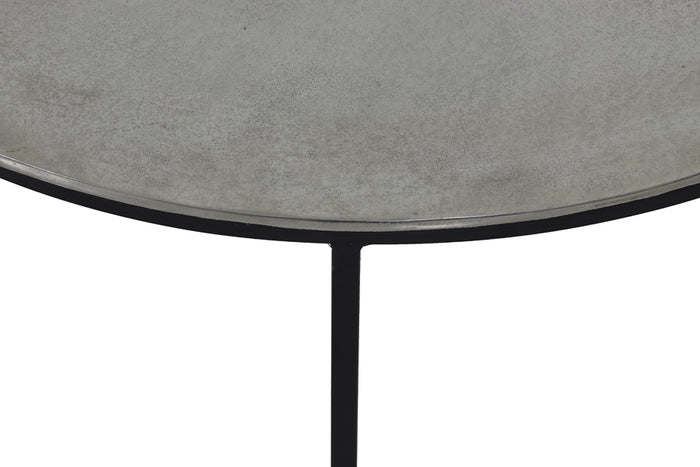 D - Light & Living - Bijzettafel - Peto - Metaal - Grijs - Set van 2