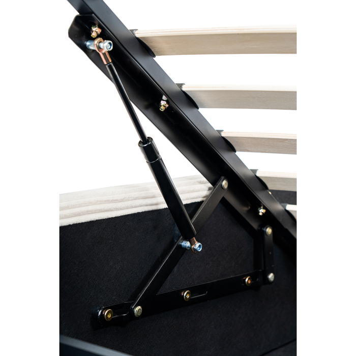 Calicosy - Opbergbed ROMY - 160x200 cm - Beige fluweel