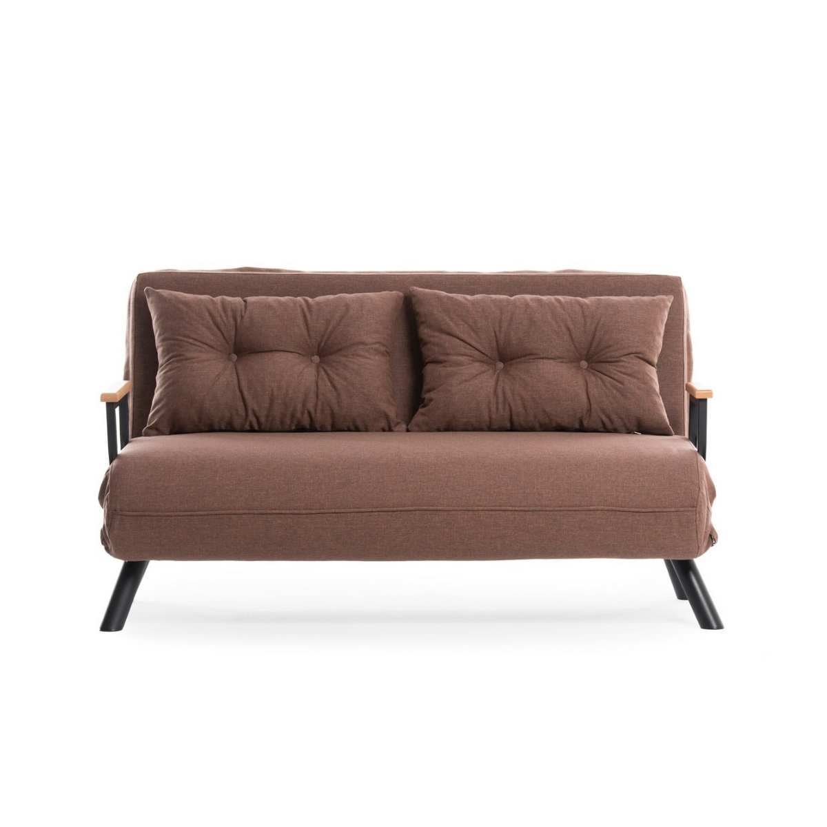 Calicosy - Slaapbank voor 2 personen - SANDO - Bruin