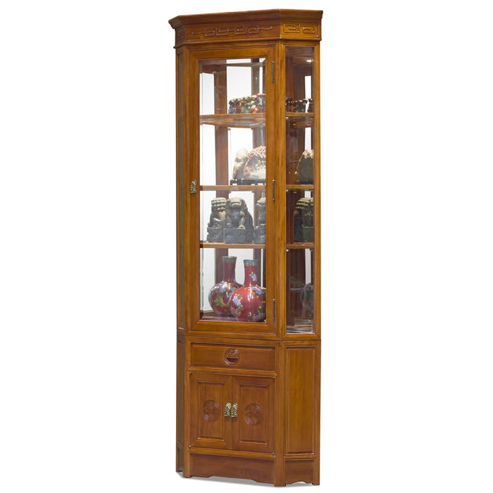Fine Asianliving Chinese Display Hoekkast Rosewood