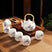 Fine Asianliving Chinese Theeservies Set|7 Porselein