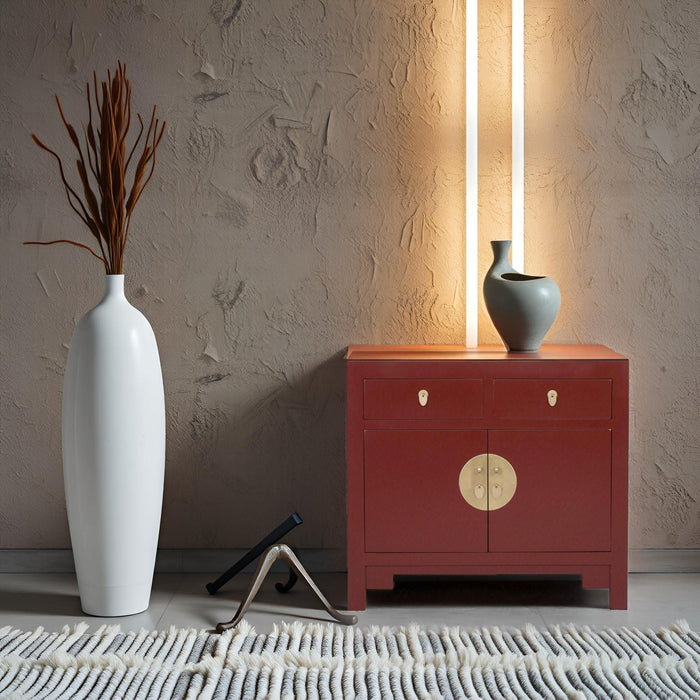 Fine Asianliving Chinese Kast Scarlet Rouge -