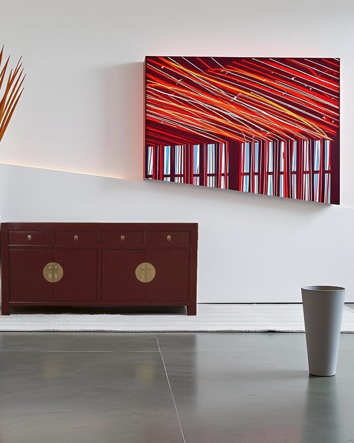 Fine Asianliving Chinees Dressoir Scarlet Rood