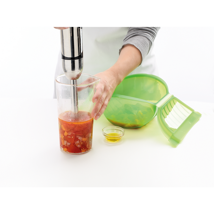 Magnetron Stoomkoker, Hoog 3-4 p. - Green